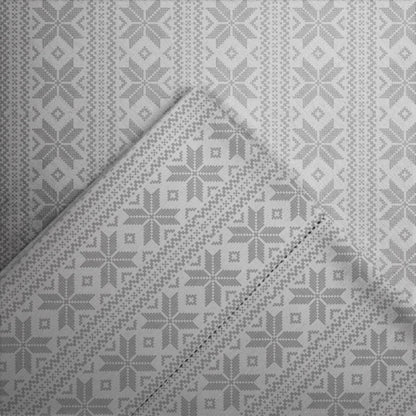 Set di lenzuola in flanella di cotone Pointehaven da 175 g/m² con lenzuola oversize