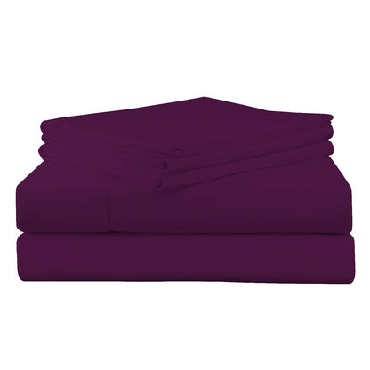 Set di lenzuola con tasche profonde in flanella di cotone pesante di qualità superiore Pointehaven da 200 g/m²