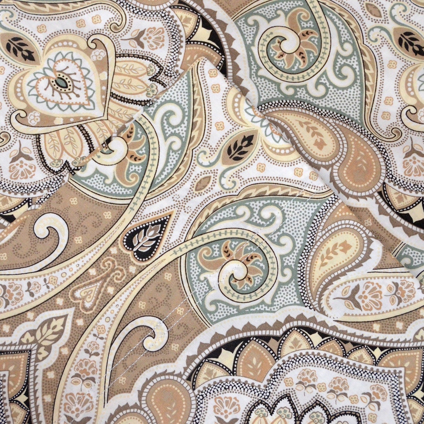 Set di lenzuola in percalle stampato con motivo paisley in cotone 200 TC Pointehaven