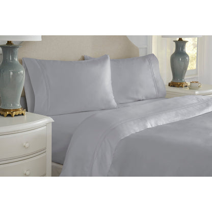 Set di lenzuola in cotone a fibra lunga Pointehaven Deep Pocket 620 fili