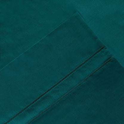 Set di lenzuola in cotone a fibra lunga Pointehaven Deep Pocket 620 fili