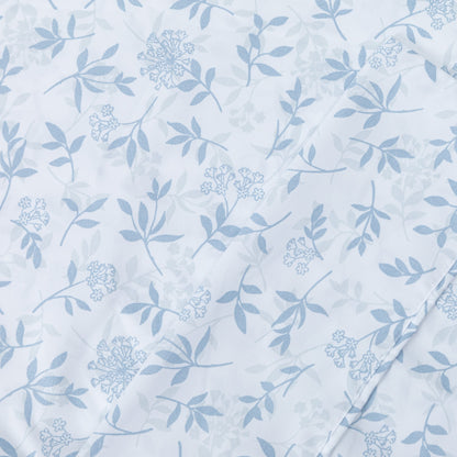 Set di lenzuola di lusso in microfibra stampata e tinta unita Pointehaven