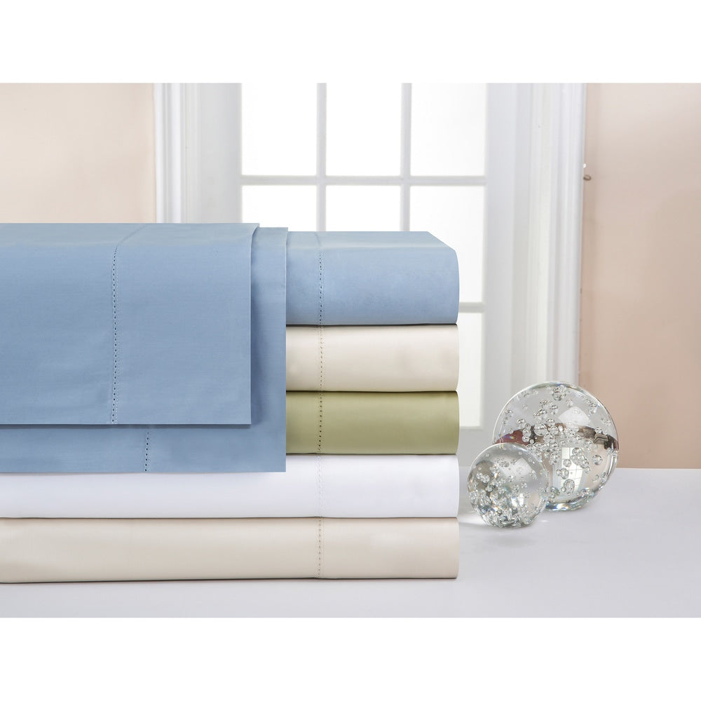 Set di lenzuola con tasche profonde in cotone Pima Pointehaven a 600 fili