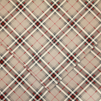 Set di lenzuola in flanella pesante di lusso a quadri Pointehaven, 180 g/m², 100% cotone