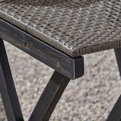 Set da bar per esterni Polaris da 45 pollici, 3 pezzi, di Christopher Knight Home