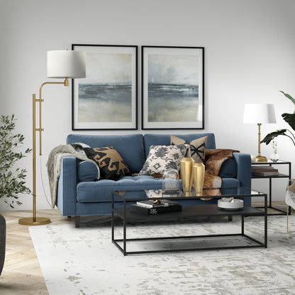 Lampada da terra Polly regolabile in altezza