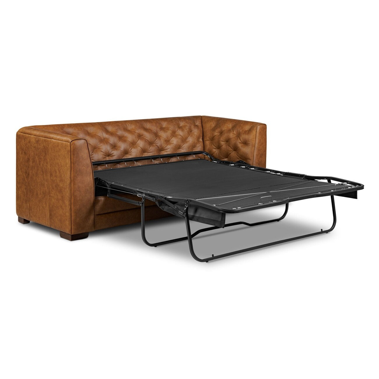 Divano letto trasformabile in vera pelle Poly &amp; Bark Essex 86