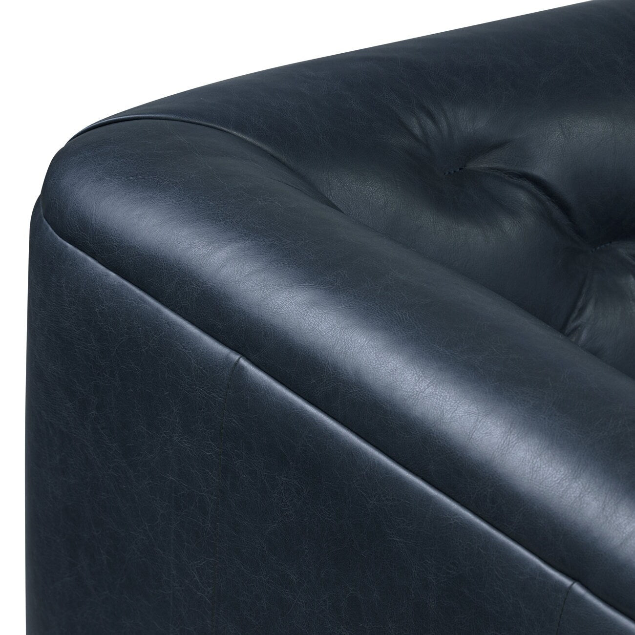 Divano Poly &amp; Bark Essex 89 - Vera pelle italiana pieno fiore