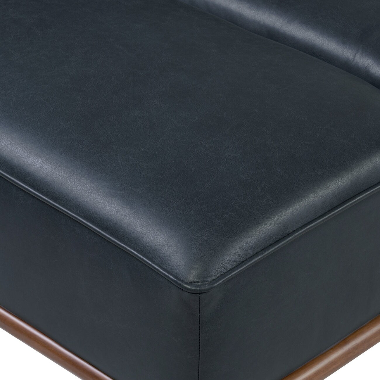 Divano letto Jasper in Poly &amp; Bark - Vera pelle italiana pieno fiore