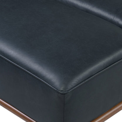 Divano letto Jasper in Poly &amp; Bark - Vera pelle italiana pieno fiore