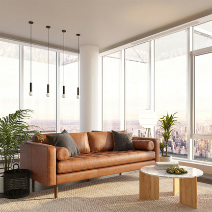 Divano Poly &amp; Bark Napa 88.5 - Vera pelle italiana