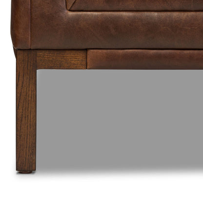 Divano in vera pelle Poly &amp; Bark Helston 89