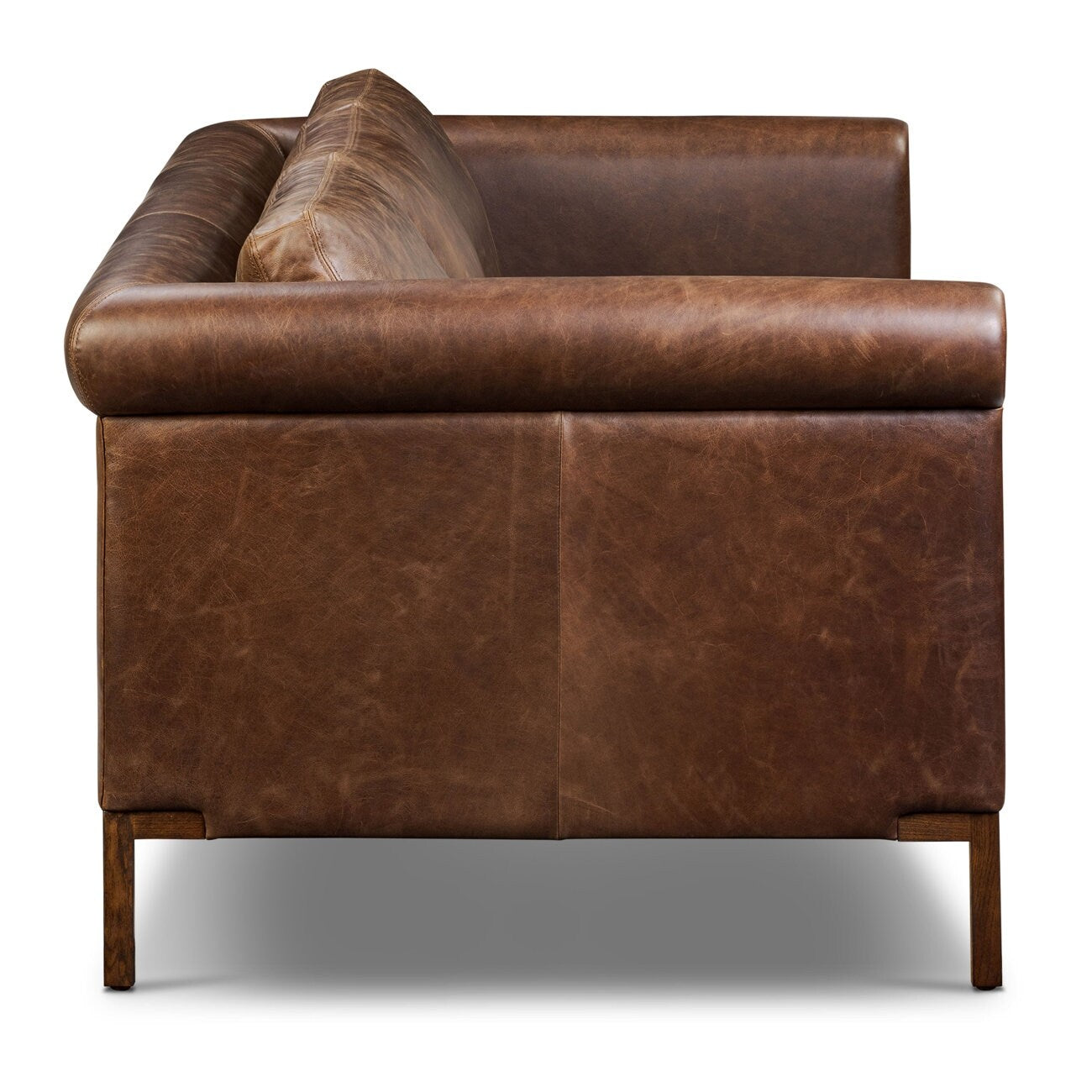 Divano in vera pelle Poly &amp; Bark Helston 89