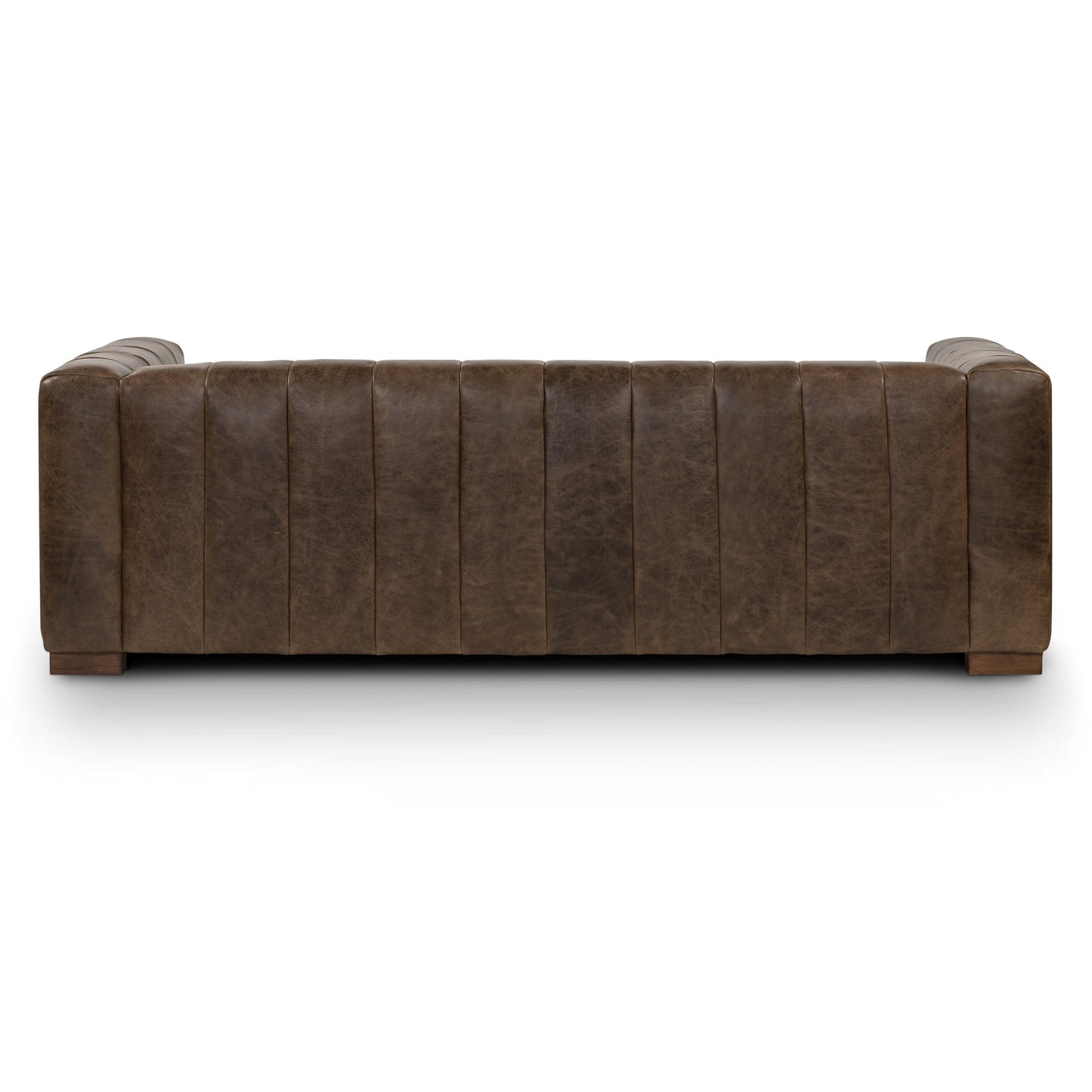 Divano Canale Poly &amp; Bark - Vera pelle italiana pieno fiore