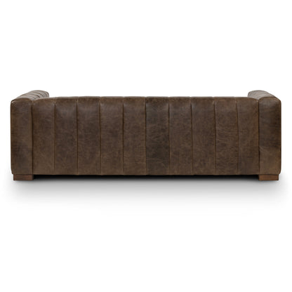 Divano Canale Poly &amp; Bark - Vera pelle italiana pieno fiore