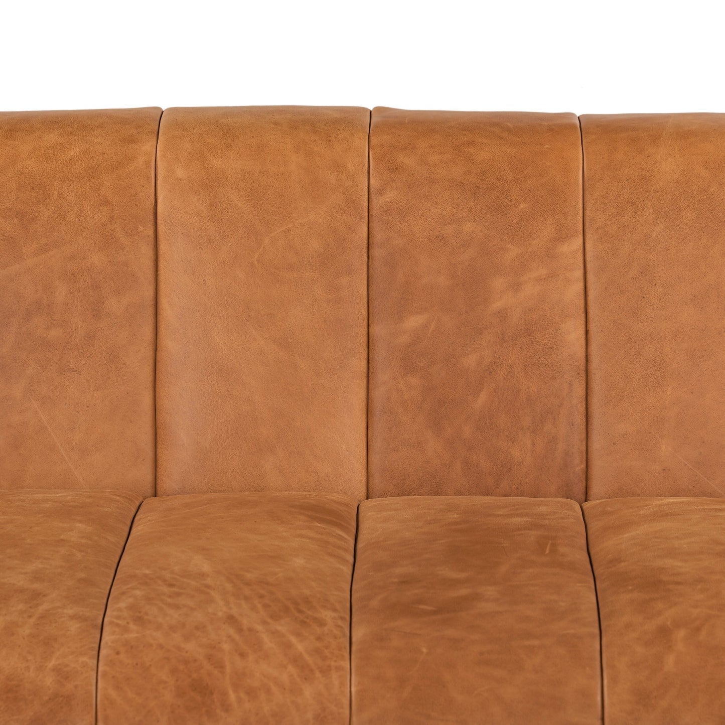 Divano Canale Poly &amp; Bark - Vera pelle italiana pieno fiore