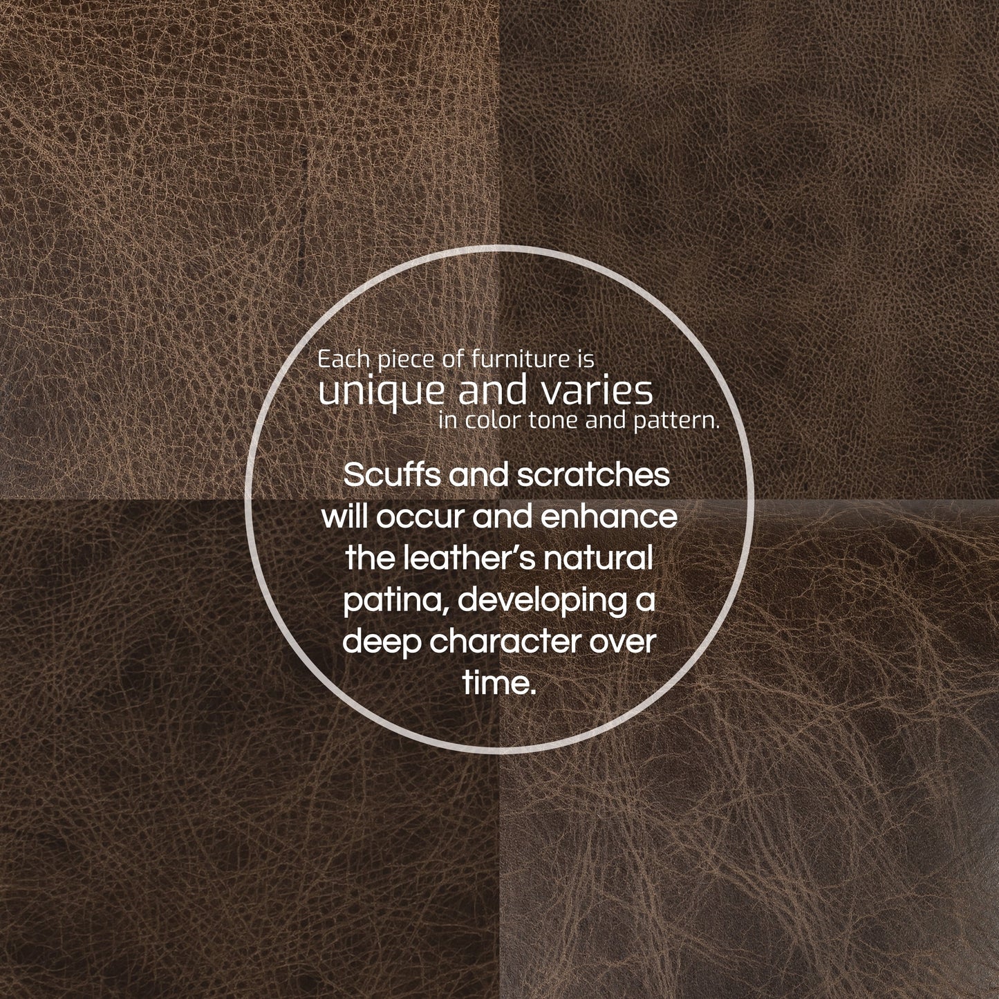 Divano Canale Poly &amp; Bark - Vera pelle italiana pieno fiore