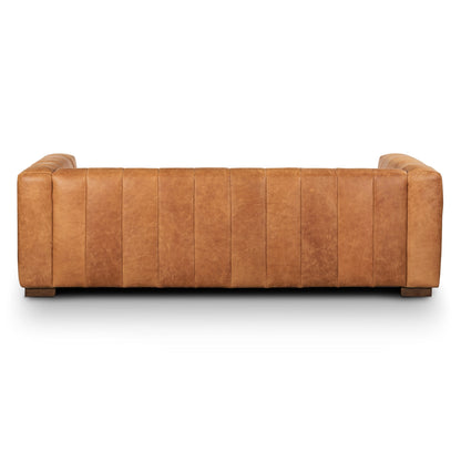 Divano Canale Poly &amp; Bark - Vera pelle italiana pieno fiore