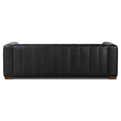 Divano Canale Poly &amp; Bark - Vera pelle italiana pieno fiore