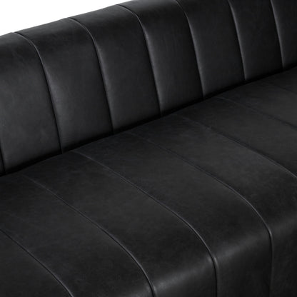 Divano Canale Poly &amp; Bark - Vera pelle italiana pieno fiore