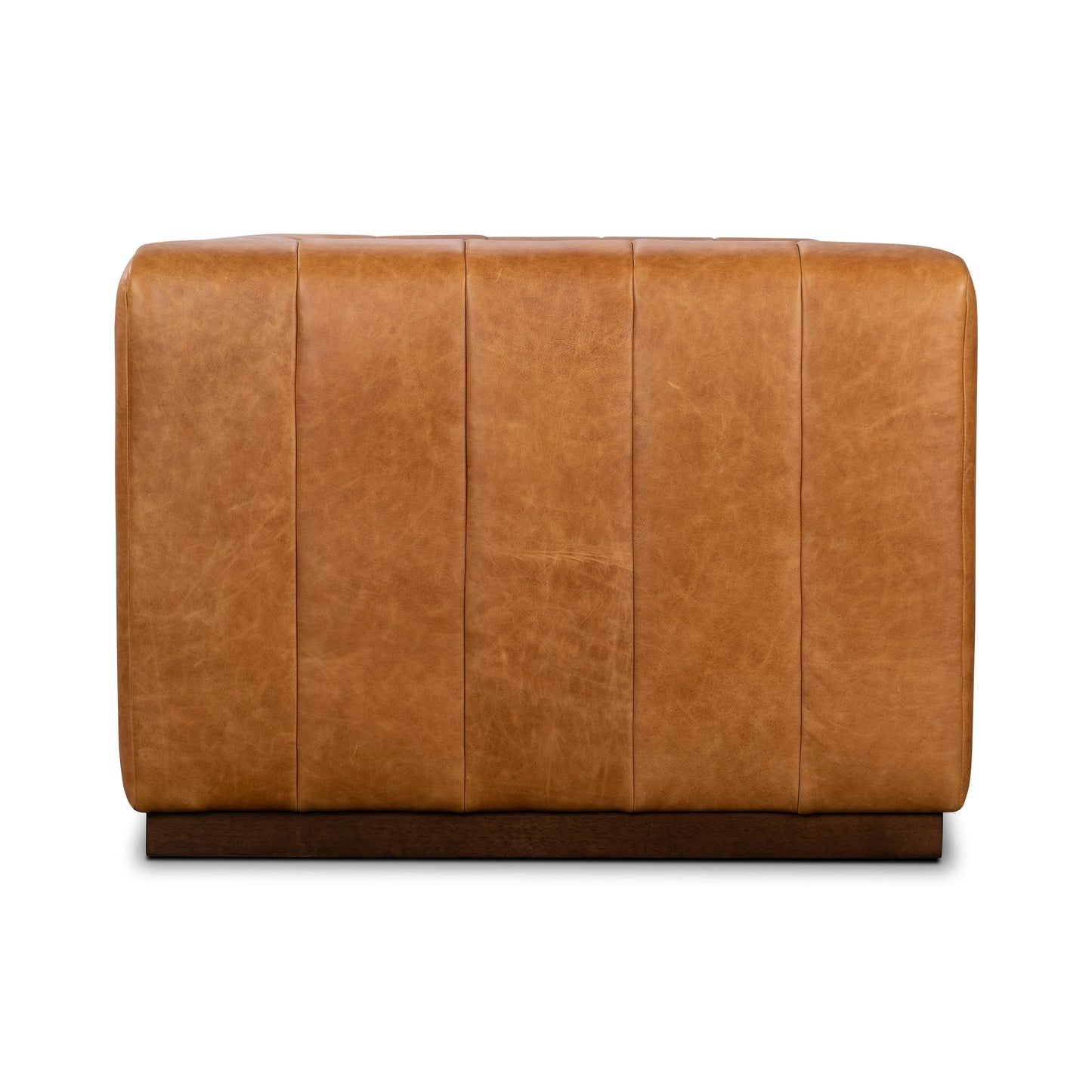 Divano Canale Poly &amp; Bark - Vera pelle italiana pieno fiore