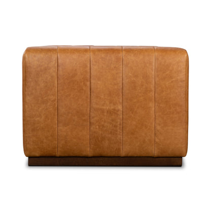 Divano Canale Poly &amp; Bark - Vera pelle italiana pieno fiore