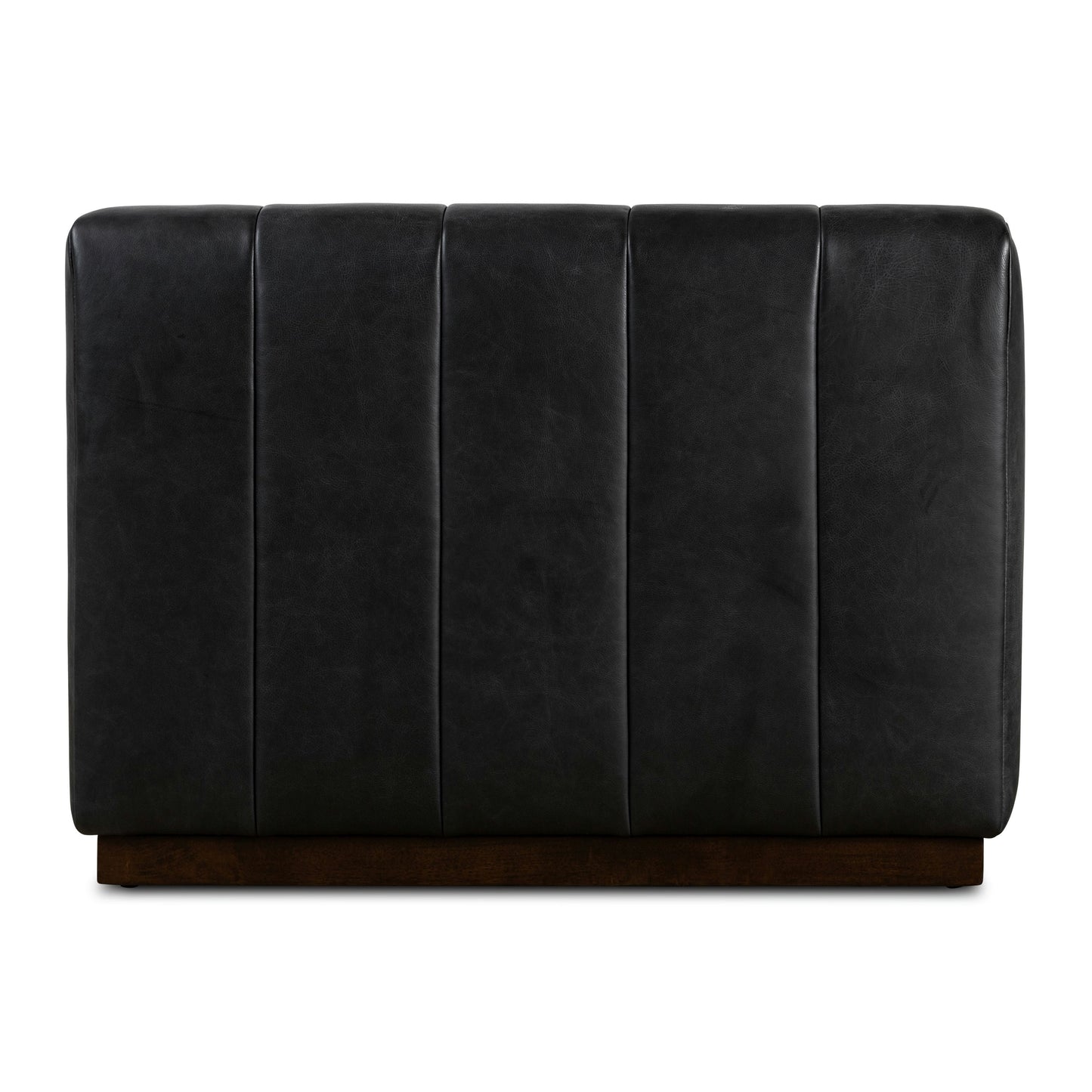 Divano Canale Poly &amp; Bark - Vera pelle italiana pieno fiore