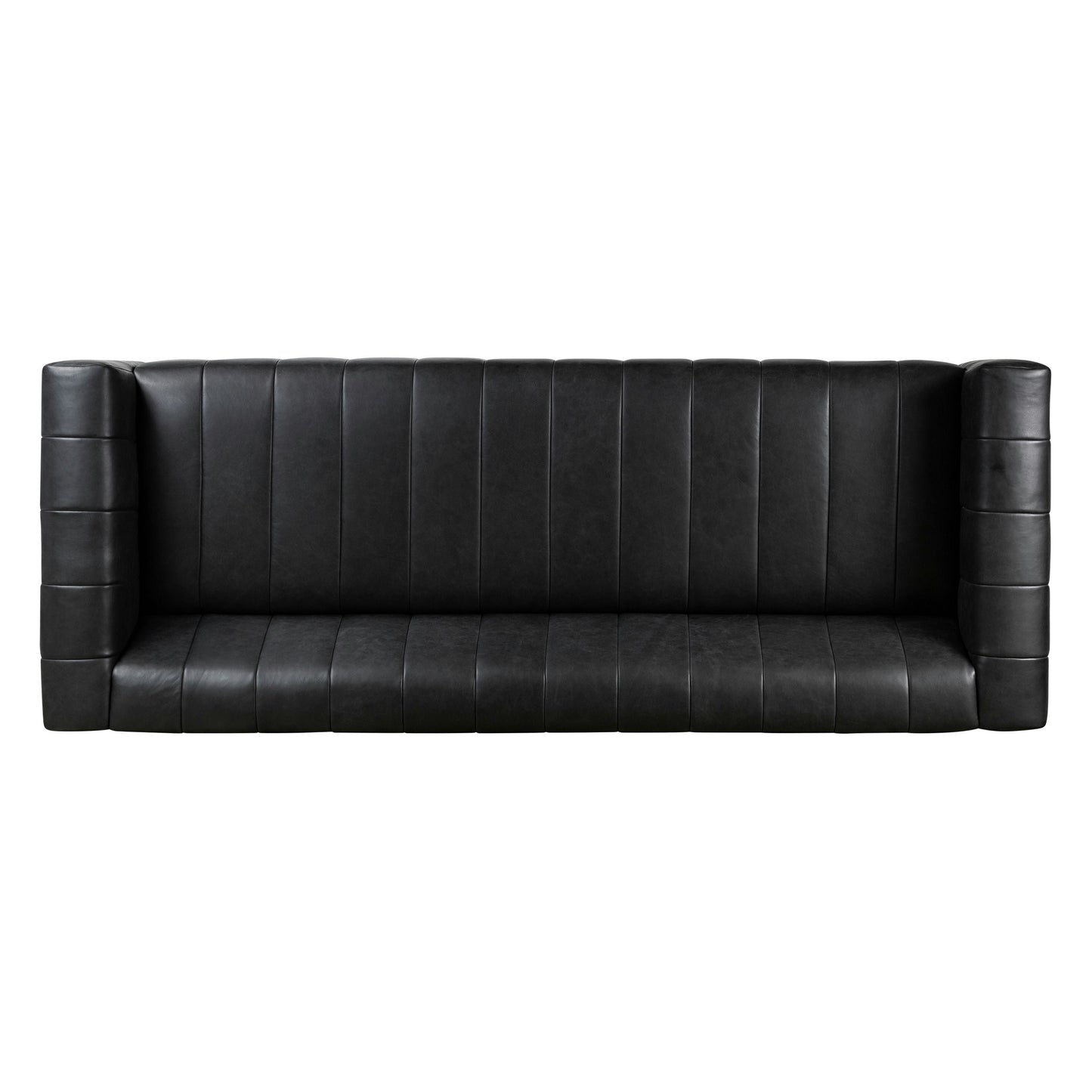 Divano Canale Poly &amp; Bark - Vera pelle italiana pieno fiore