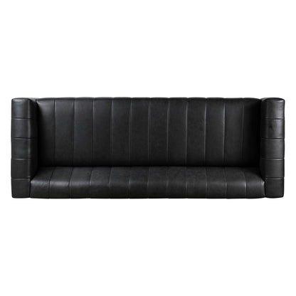 Divano Canale Poly &amp; Bark - Vera pelle italiana pieno fiore