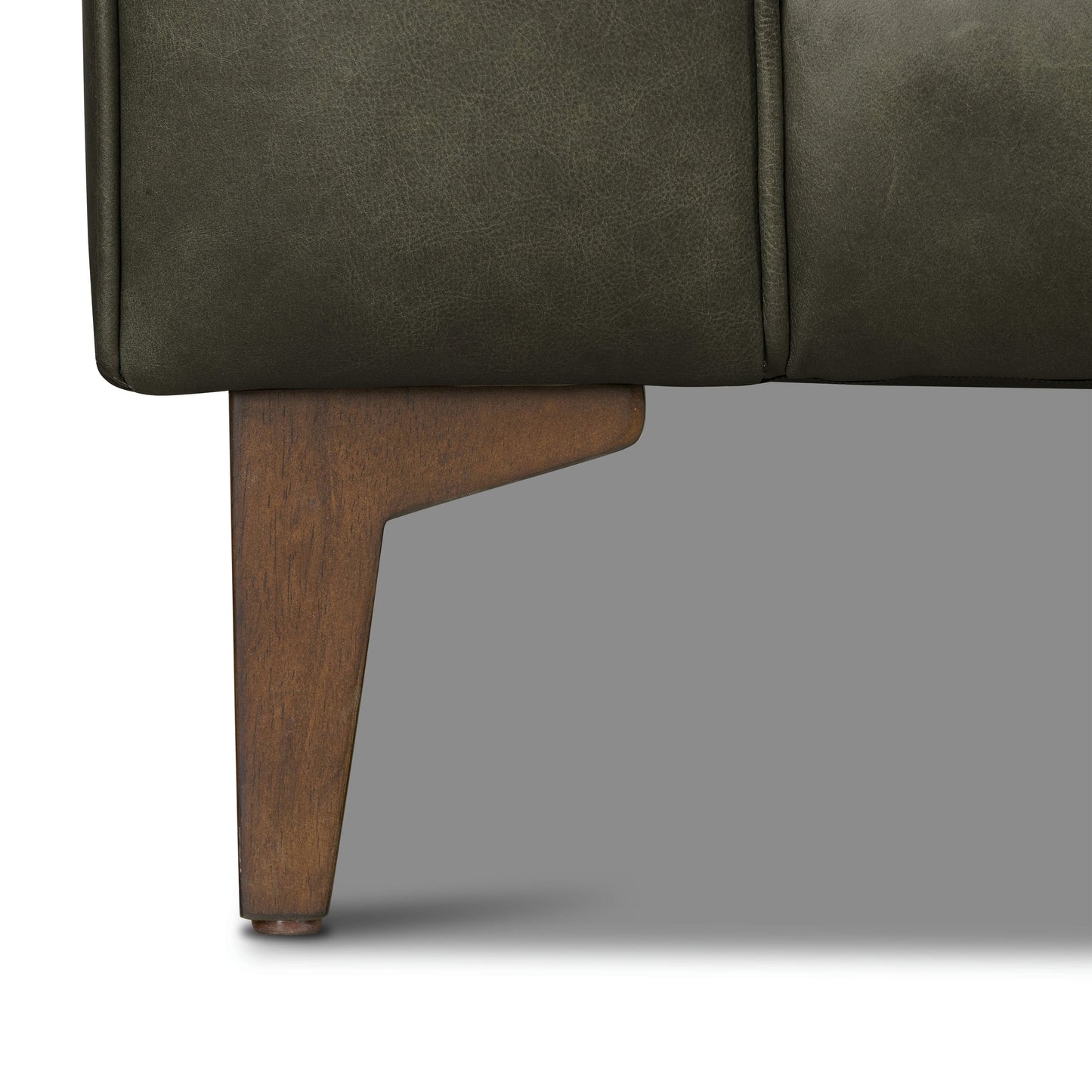 Divano Poly &amp; Bark Essex 89 - Vera pelle italiana pieno fiore