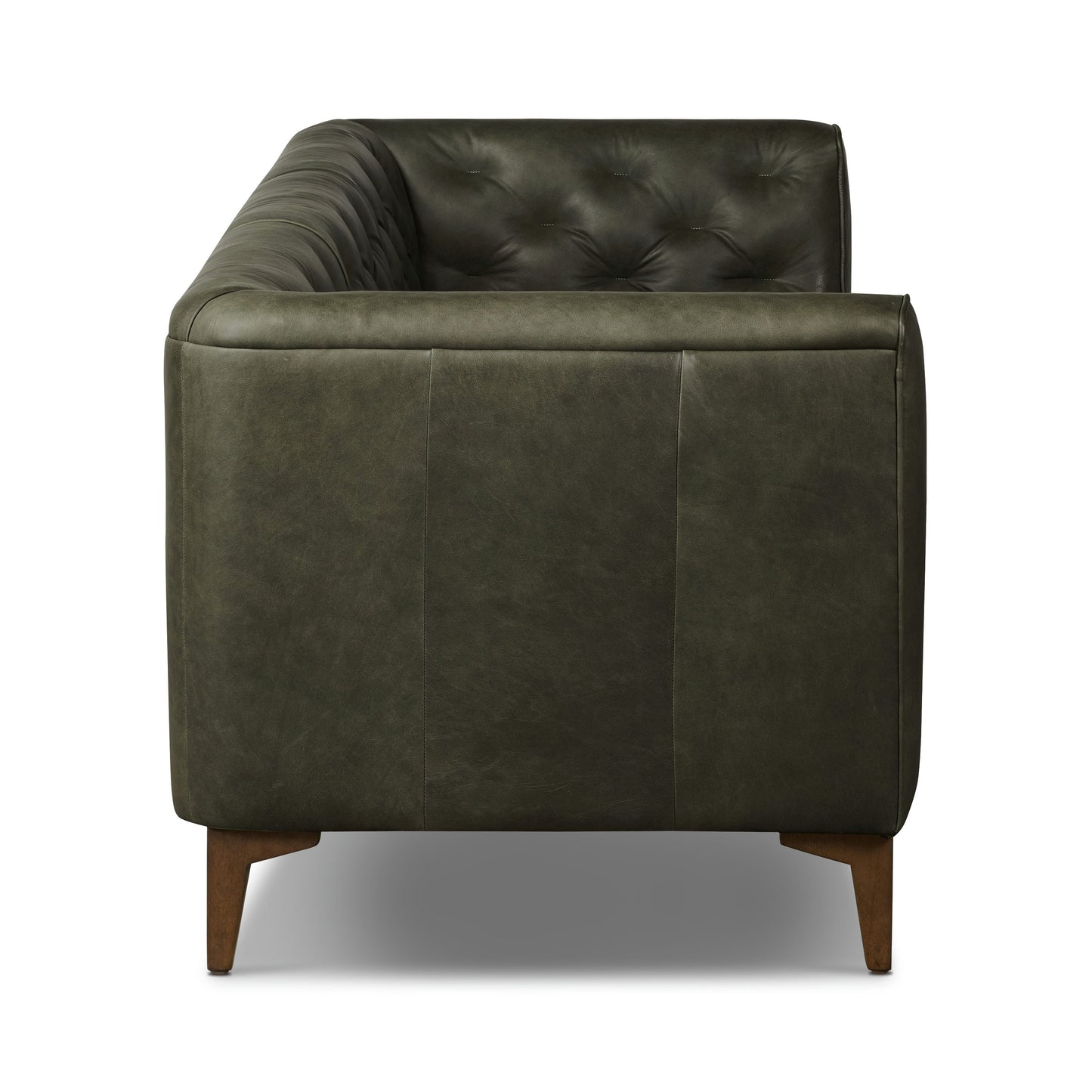 Divano Poly &amp; Bark Essex 89 - Vera pelle italiana pieno fiore