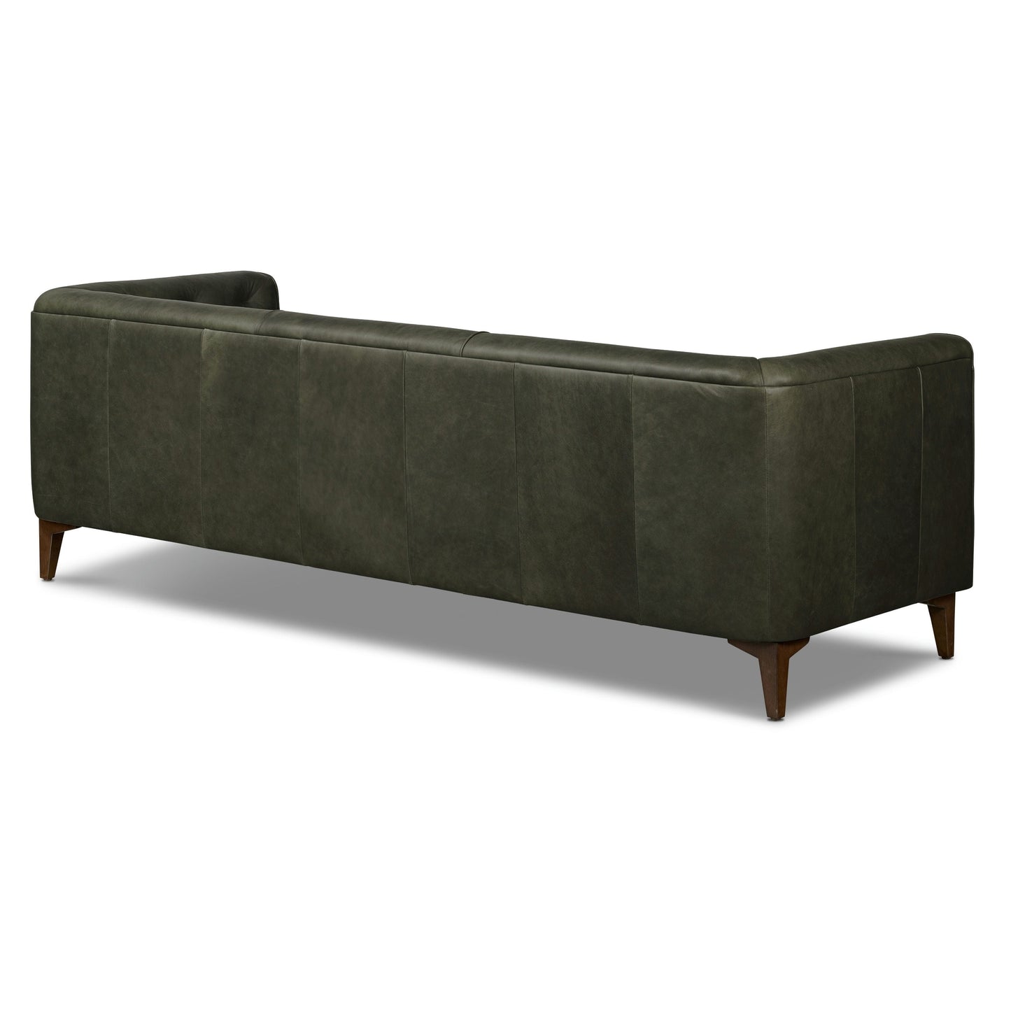 Divano Poly &amp; Bark Essex 89 - Vera pelle italiana pieno fiore