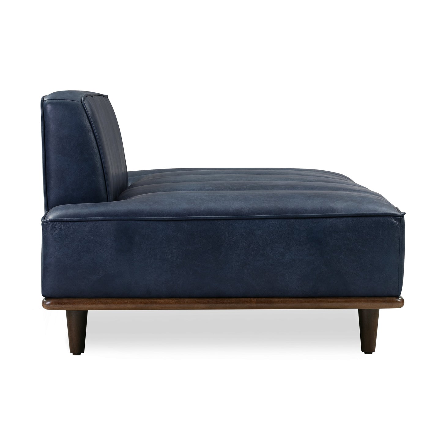 Divano letto Jasper in Poly &amp; Bark - Vera pelle italiana pieno fiore