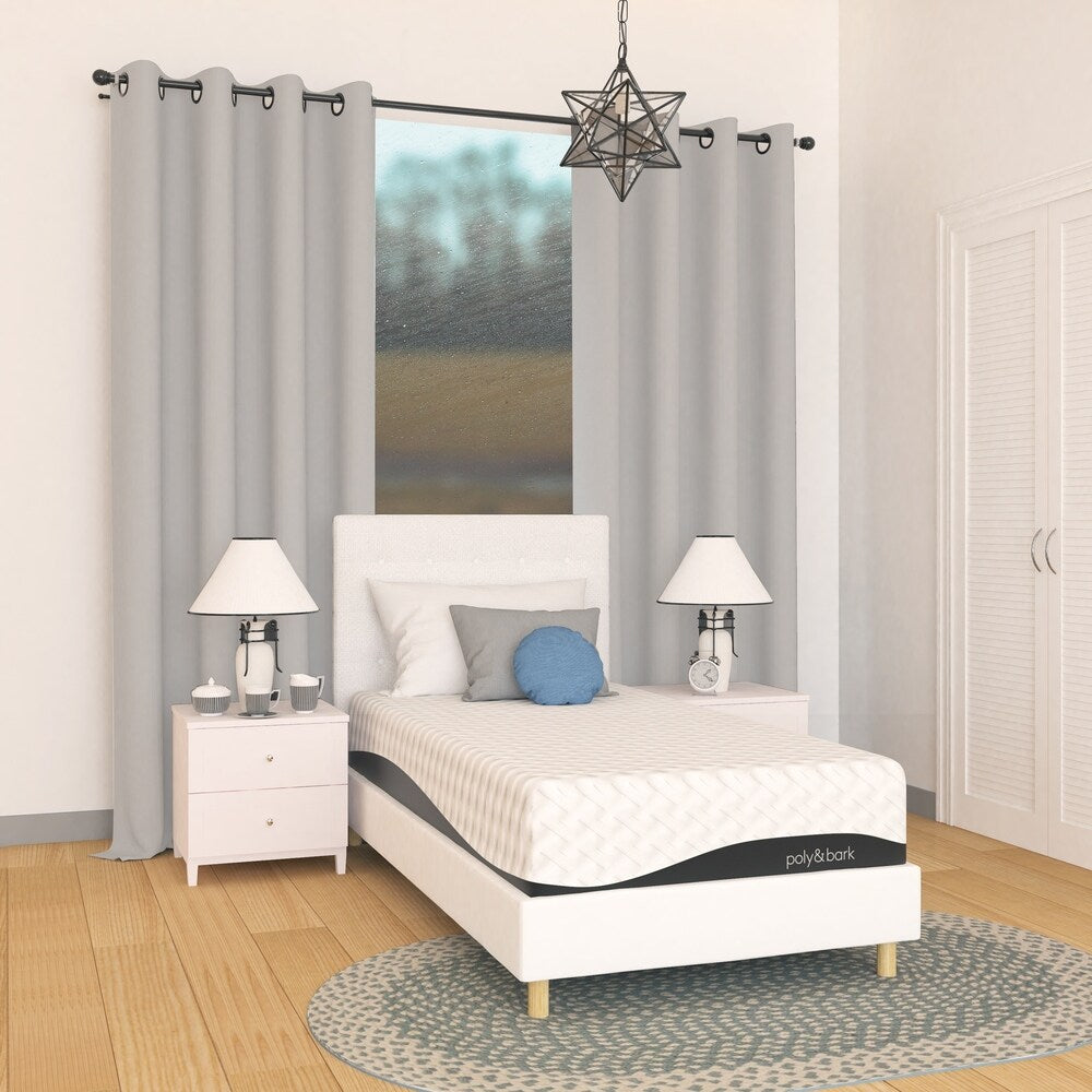 Materasso in memory foam Jacquard EdgeMod Java da 12 pollici