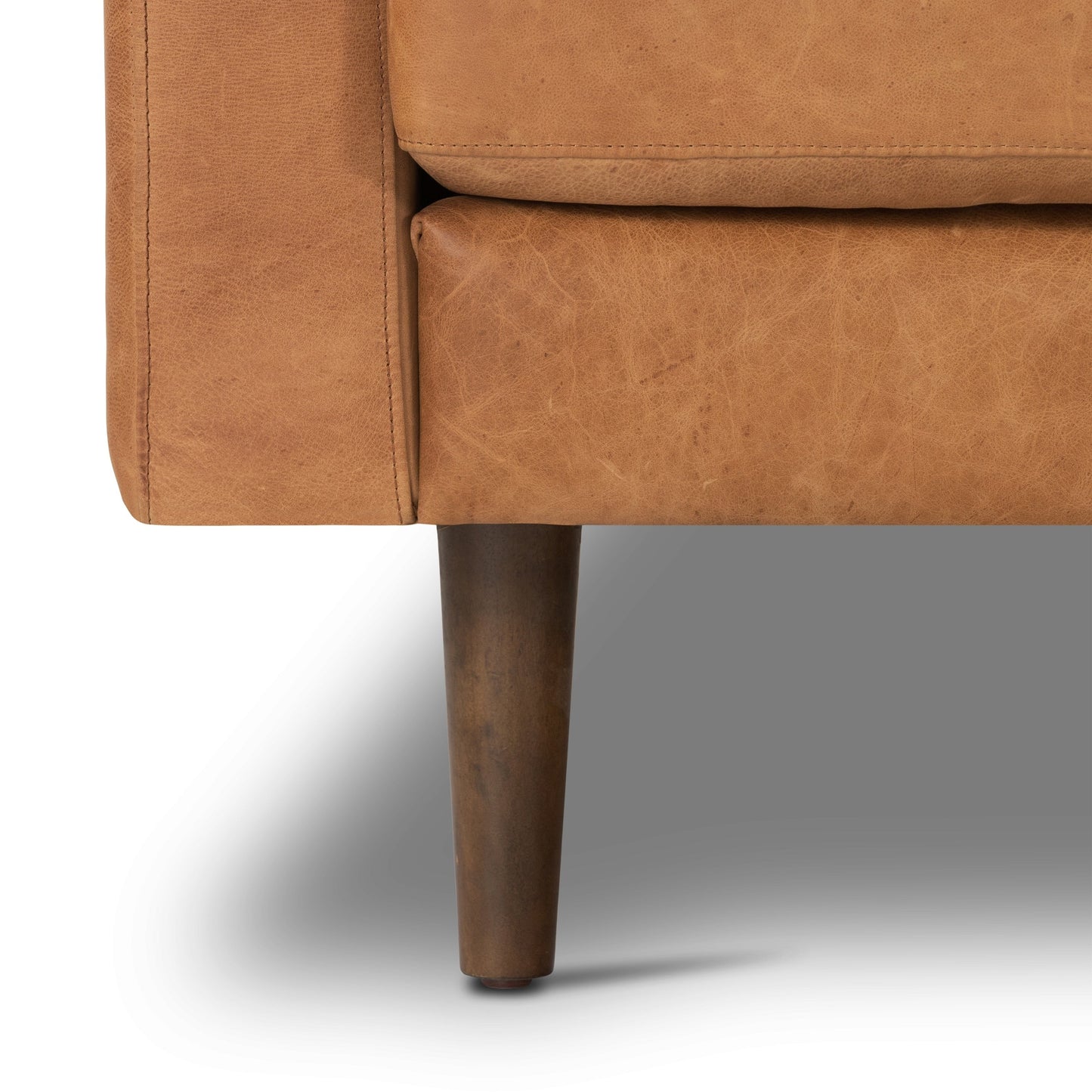 Divano Poly &amp; Bark Napa 72 Apartment - Vera pelle italiana pieno fiore