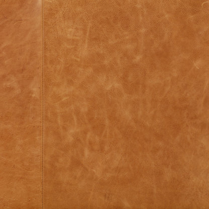 Divano letto trasformabile estraibile in pelle Poly &amp; Bark Napa 82 - Vera pelle italiana pieno fiore