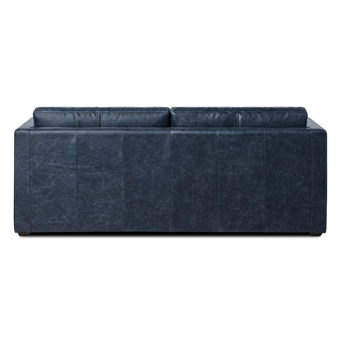 Divano letto trasformabile estraibile in pelle Poly &amp; Bark Napa 82 - Vera pelle italiana pieno fiore