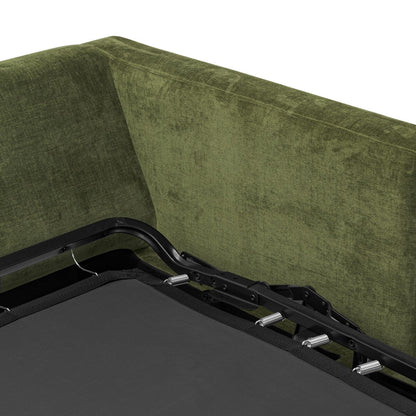 Divano letto estraibile Poly and Bark Napa 82 in verde anticato