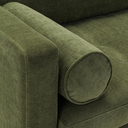 Divano letto estraibile Poly and Bark Napa 82 in verde anticato