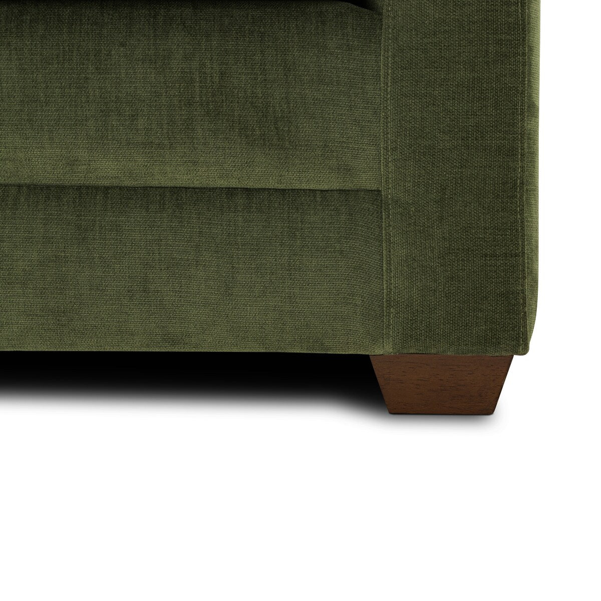 Divano letto estraibile Poly and Bark Napa 82 in verde anticato