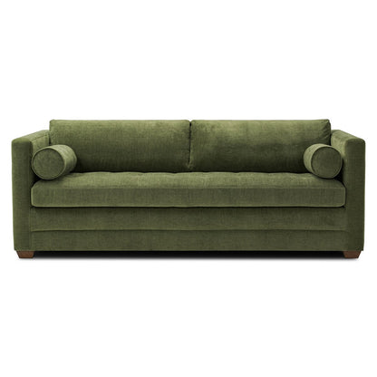 Divano letto estraibile Poly and Bark Napa 82 in verde anticato