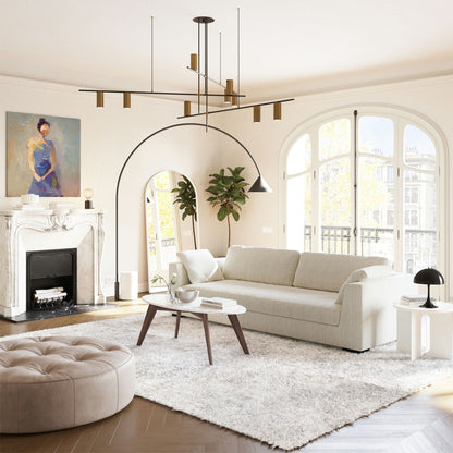 Divano Capri 99 in tessuto Poly &amp; Bark - Tessuto ad alte prestazioni (resistente a macchie e schizzi)