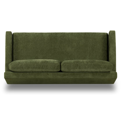 Divano Poly &amp; Bark Zyon 90 in velluto verde anticato