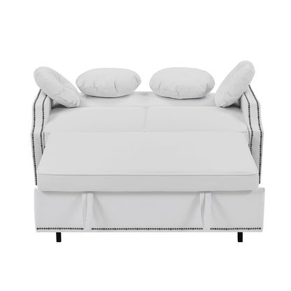 Divano letto regolabile in poliestere con porte USB