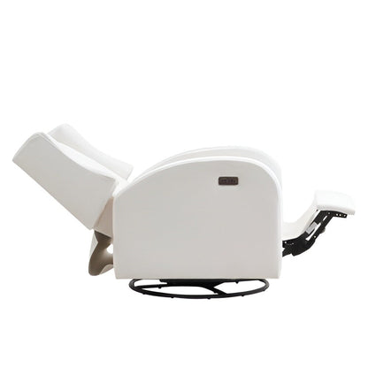 Poltrona reclinabile in poliestere, girevole, ergonomica ed elettrica