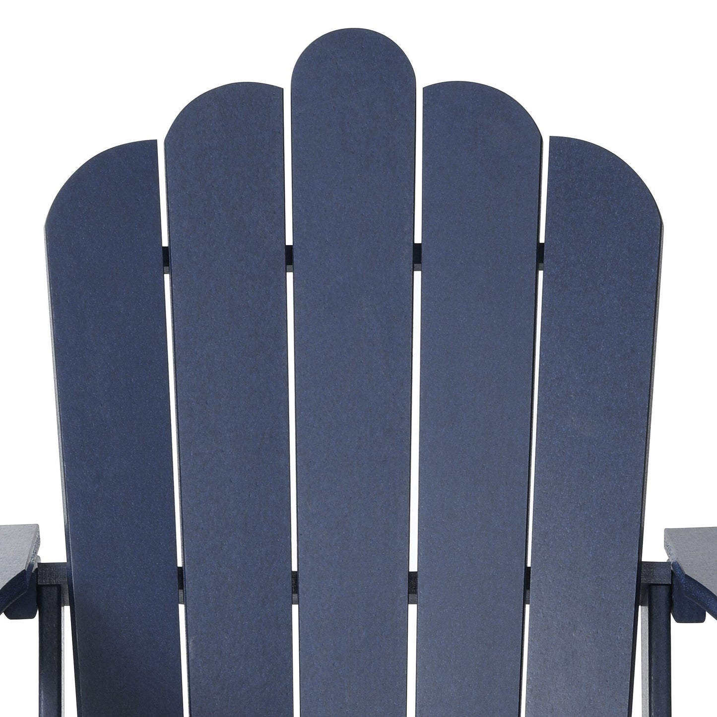 Set di 4 sedie Adirondack da esterno Polytrends Aderson con pouf