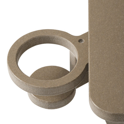 Set di 4 sedie Adirondack da esterno Polytrends Aderson con pouf