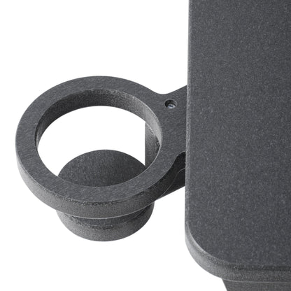 Set di 4 sedie Adirondack da esterno Polytrends Aderson con pouf