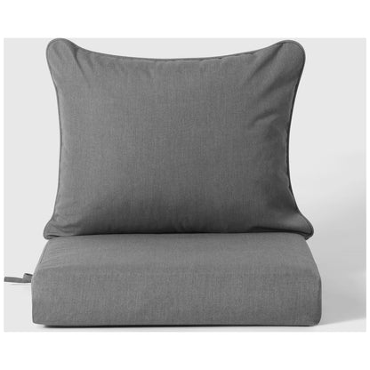 Polytrends Birchwood All Weather HDPE Set da conversazione per esterni da patio blu navy con posti a sedere profondi (set da 5 pezzi)