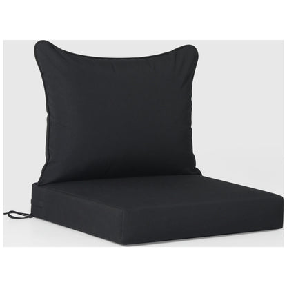 Polytrends Birchwood All Weather HDPE Set da conversazione per esterni da patio blu navy con posti a sedere profondi (set da 5 pezzi)